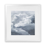 Shop Cloudscape III (Square) Art Print-Blue, Scandinavian, Square, View All-framed painted poster wall decor artwork