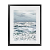 Shop Evening Swell Photo Art Print-Blue, Coastal, Photography, Portrait, Rectangle, View All-framed poster wall decor artwork