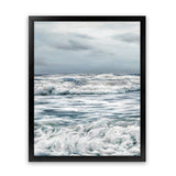 Shop Evening Swell Photo Art Print-Blue, Coastal, Photography, Portrait, Rectangle, View All-framed poster wall decor artwork