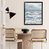 Shop Evening Swell Photo Art Print-Blue, Coastal, Photography, Portrait, Rectangle, View All-framed poster wall decor artwork