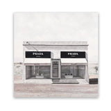 Shop Marfa (Square) Art Print-Hamptons, Neutrals, Scandinavian, Square, Tropical, View All, White-framed painted poster wall decor artwork