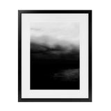 Shop Monochrome Horizon Art Print-Abstract, Black, Portrait, Rectangle, Scandinavian, View All-framed painted poster wall decor artwork