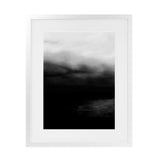 Shop Monochrome Horizon Art Print-Abstract, Black, Portrait, Rectangle, Scandinavian, View All-framed painted poster wall decor artwork
