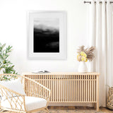 Shop Monochrome Horizon Art Print-Abstract, Black, Portrait, Rectangle, Scandinavian, View All-framed painted poster wall decor artwork