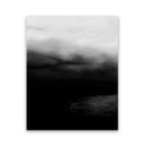 Shop Monochrome Horizon Art Print-Abstract, Black, Portrait, Rectangle, Scandinavian, View All-framed painted poster wall decor artwork