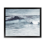 Shop Ocean Wave II Art Print-Blue, Coastal, Horizontal, Landscape, Rectangle, View All-framed painted poster wall decor artwork