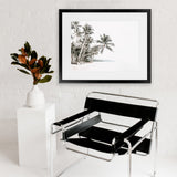 Shop Palm Island Photo Art Print-Boho, Coastal, Green, Landscape, Photography, Tropical, View All, White-framed poster wall decor artwork