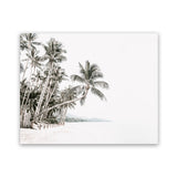 Shop Palm Island Photo Art Print-Boho, Coastal, Green, Landscape, Photography, Tropical, View All, White-framed poster wall decor artwork
