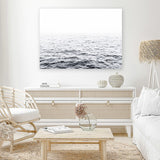 Shop Endless Ocean I Photo Canvas Art Print-Blue, Coastal, Horizontal, Landscape, Photography, Photography Canvas Prints, Rectangle, View All, White-framed wall decor artwork