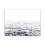 Shop Endless Ocean I Photo Canvas Art Print-Blue, Coastal, Horizontal, Landscape, Photography, Photography Canvas Prints, Rectangle, View All, White-framed wall decor artwork