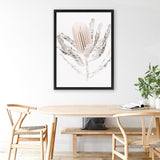 Shop Banksia III Photo Canvas Art Print-Botanicals, Florals, Hamptons, Nature, Neutrals, Photography, Photography Canvas Prints, Pink, Portrait, View All-framed wall decor artwork