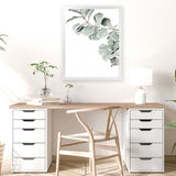 Shop Fiddle-Leaf Fig Photo Art Print-Botanicals, Green, Photography, Portrait, Rectangle, View All, White-framed poster wall decor artwork