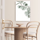 Shop Fiddle-Leaf Fig Photo Canvas Art Print-Botanicals, Green, Landscape, Photography, Photography Canvas Prints, Portrait, Rectangle, View All, White-framed wall decor artwork