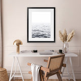 Shop Endless Ocean II Photo Art Print-Blue, Coastal, Photography, Portrait, Rectangle, View All, White-framed poster wall decor artwork