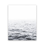 Shop Endless Ocean II Photo Art Print-Blue, Coastal, Photography, Portrait, Rectangle, View All, White-framed poster wall decor artwork