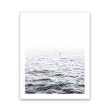 Shop Endless Ocean II Photo Art Print-Blue, Coastal, Photography, Portrait, Rectangle, View All, White-framed poster wall decor artwork