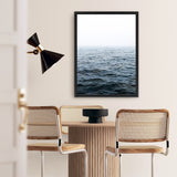 Shop Endless Ocean IV Photo Canvas Art Print-Blue, Coastal, Landscape, Photography, Photography Canvas Prints, Portrait, Rectangle, View All-framed wall decor artwork