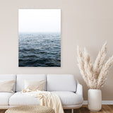 Shop Endless Ocean IV Photo Canvas Art Print-Blue, Coastal, Landscape, Photography, Photography Canvas Prints, Portrait, Rectangle, View All-framed wall decor artwork