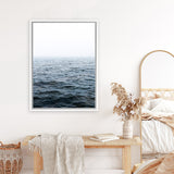 Shop Endless Ocean IV Photo Canvas Art Print-Blue, Coastal, Landscape, Photography, Photography Canvas Prints, Portrait, Rectangle, View All-framed wall decor artwork