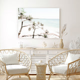 Shop North Stradbroke Island Views Photo Canvas Art Print-Coastal, Green, Horizontal, Landscape, Photography, Photography Canvas Prints, Rectangle, View All, White-framed wall decor artwork