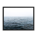 Shop Endless Ocean III Photo Canvas Art Print-Blue, Coastal, Horizontal, Landscape, Photography, Photography Canvas Prints, Rectangle, View All-framed wall decor artwork