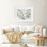 Shop Banana Palms Photo Art Print-Botanicals, Green, Horizontal, Landscape, Photography, Rectangle, Tropical, View All-framed poster wall decor artwork