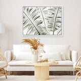 Shop Banana Palms Photo Canvas Art Print-Botanicals, Green, Horizontal, Landscape, Photography, Photography Canvas Prints, Rectangle, Tropical, View All-framed wall decor artwork