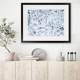 Shop Water Detail Photo Art Print-Abstract, Blue, Landscape, Photography, View All-framed poster wall decor artwork