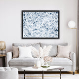 Shop Water Detail Photo Canvas Art Print-Abstract, Blue, Landscape, Photography, Photography Canvas Prints, View All-framed wall decor artwork
