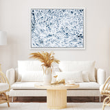 Shop Water Detail Photo Canvas Art Print-Abstract, Blue, Landscape, Photography, Photography Canvas Prints, View All-framed wall decor artwork
