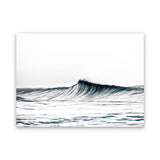 Shop Blue Wave Photo Canvas Art Print-Blue, Coastal, Horizontal, Landscape, Photography, Photography Canvas Prints, Rectangle, View All, White-framed wall decor artwork