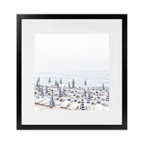 Shop Parasols IV (Square) Photo Art Print-Coastal, Photography, Square, View All, White-framed poster wall decor artwork