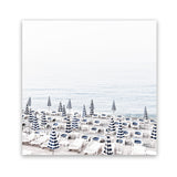 Shop Parasols IV (Square) Photo Art Print-Coastal, Photography, Square, View All, White-framed poster wall decor artwork