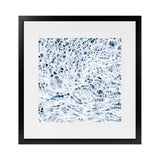 Shop Water Detail (Square) Photo Art Print-Abstract, Blue, Photography, Square, View All, White-framed poster wall decor artwork
