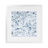 Shop Water Detail (Square) Photo Art Print-Abstract, Blue, Photography, Square, View All, White-framed poster wall decor artwork