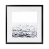 Shop Endless Ocean I (Square) Photo Art Print-Blue, Coastal, Photography, Square, View All, White-framed poster wall decor artwork