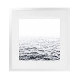 Shop Endless Ocean I (Square) Photo Art Print-Blue, Coastal, Photography, Square, View All, White-framed poster wall decor artwork