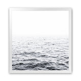 Shop Endless Ocean I (Square) Photo Art Print-Blue, Coastal, Photography, Square, View All, White-framed poster wall decor artwork