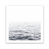 Shop Endless Ocean I (Square) Photo Art Print-Blue, Coastal, Photography, Square, View All, White-framed poster wall decor artwork