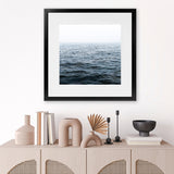 Shop Endless Ocean III (Square) Photo Art Print-Blue, Coastal, Photography, Square, View All-framed poster wall decor artwork