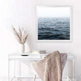Shop Endless Ocean III (Square) Photo Art Print-Blue, Coastal, Photography, Square, View All-framed poster wall decor artwork