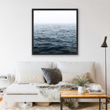 Shop Endless Ocean III (Square) Photo Canvas Art Print-Blue, Coastal, Photography, Photography Canvas Prints, Square, View All-framed wall decor artwork