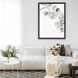 Shop Fiddle-Leaf Fig II Photo Canvas Art Print-Botanicals, Florals, Green, Hamptons, Photography, Photography Canvas Prints, Portrait, View All, White-framed wall decor artwork