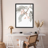 Shop Wildflowers II Photo Canvas Art Print-Botanicals, Florals, Green, Hamptons, Nature, Photography, Photography Canvas Prints, Portrait, View All, White-framed wall decor artwork