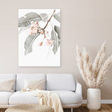 Shop Wildflowers II Photo Canvas Art Print-Botanicals, Florals, Green, Hamptons, Nature, Photography, Photography Canvas Prints, Portrait, View All, White-framed wall decor artwork