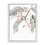 Shop Wildflowers II Photo Canvas Art Print-Botanicals, Florals, Green, Hamptons, Nature, Photography, Photography Canvas Prints, Portrait, View All, White-framed wall decor artwork