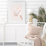 Shop Pastel Protea I Photo Art Print-Botanicals, Florals, Photography, Pink, Portrait, Rectangle, View All-framed poster wall decor artwork