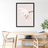 Shop Pastel Protea II Photo Canvas Art Print-Botanicals, Florals, Photography, Photography Canvas Prints, Pink, Portrait, Rectangle, View All-framed wall decor artwork