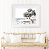 Shop Noosa I Photo Art Print-Boho, Coastal, Green, Landscape, Photography, Tropical, View All, White-framed poster wall decor artwork