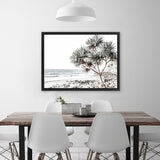 Shop Noosa I Photo Canvas Art Print-Boho, Coastal, Green, Landscape, Photography, Photography Canvas Prints, Tropical, View All, White-framed wall decor artwork